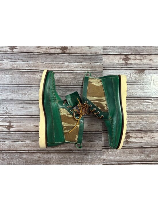 Mark McNairy New Amsterdam Eastland Berwick Sz 9 D color green made USA $550 main image 6